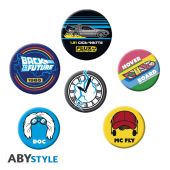 BACK TO THE FUTURE - Badge Pack - Symbols X4