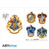 HARRY POTTER - Stickers - 16x11cm/ 2 sheets - Hogwarts Houses