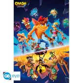 CRASH BANDICOOT - Poster Maxi 91.5x61 - It's about time*