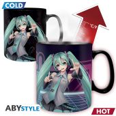 HATSUNE MIKU - Mug Heat Change - 460 ml  - box x2 see ABYMUGA459