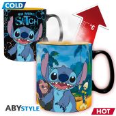 DISNEY - Mug Heat Change - 460 ml - Lilo & Stitch - box x2