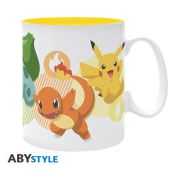 POKEMON- Mug - 460 ml - Pikachu and starters - subli - box x2