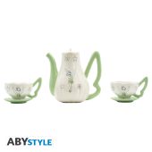 DISNEY - Teapot - with Tinkerbell cups set