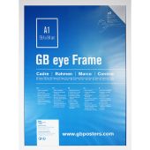 GBEYE - MDF White Frame - A1 - 59.4 x 84.1cm - X2