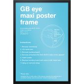GBEYE - MDF Black Frame FSC ® - Maxi - 61 x 91.5cm - X2