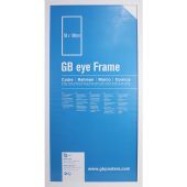 GBEYE - MDF White Frame - PDQ - 50 x 100cm - X2
