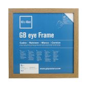 GBEYE - MDF Oak Frame - 40 x 40cm - X2