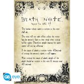 DEATH NOTE - Poster Maxi 91.5x61 - Rules
