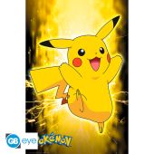 POKEMON - Poster Maxi 91.5x61 - Pikachu Neon*