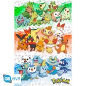 POKEMON - Poster Maxi 91.5x61 - First Partners*