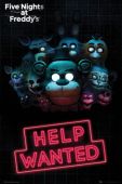 FIVE NIGHTS AT FREDDY'S - Poster Maxi 91.5x61 - Help Wanted