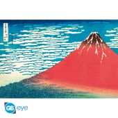 HOKUSAI - Poster Maxi 91.5x61 - Red Fuji