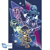 TEEN TITANS - Poster Maxi 91.5x61 - Neon Titans