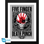 FIVE FINGER DEATH PUNCH - Framed print 