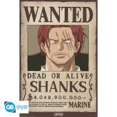 ONE PIECE - Poster Maxi 91.5x61 - Wanted Shanks*
