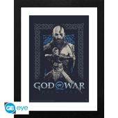 GOD OF WAR - Framed print 