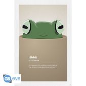 GB EYE DESIGNS - Poster Maxi 91.5x61 - Ribbit