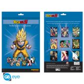 DRAGON BALL - Portfolio 9 posters DBZ/Group (21x29,7) X5