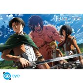 ATTACK ON TITAN - Poster Maxi 91.5x61 - Ready to fight!