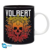 VOLBEAT - Mug - 320 ml - Skull and Roses - subli - with box x2