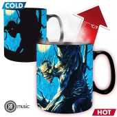 IRON MAIDEN - Mug Heat Change - 460 ml - Fearofthe Dark - with box x2