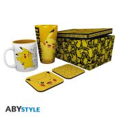 POKEMON - Pck Glass XXL + Mug + 2 Coasters 