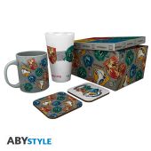 HARRY POTTER-Pck Glass XXL+Mug+2 Coasters