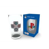 PLAYSTATION - Large Glass - 400ml - Buttons - box x2*