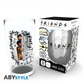 FRIENDS - Large Glass - 400ml - Party - box x2*