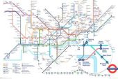 TRANSPORT FOR LONDON - Poster Maxi 91.5x61 - Underground Map*