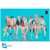 BTS - Poster Maxi 91.5x61 - Group Blue