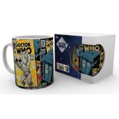 DOCTOR WHO - Mugs - 320 ml - Comics - subli - box x2 Comics