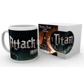 ATTACK ON TITAN - Mug - 320 ml - Logo - subli - box x2*