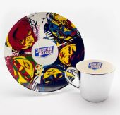 DC COMICS - Mirror mug & plate set - Justice League*