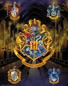 HARRY POTTER - Poster House Crests (50x40)*