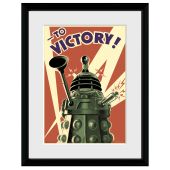 DOCTOR WHO - Framed Print 12x16 - Victory Victory