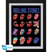 THE ROLLING STONES - Framed print 