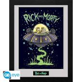 RICK AND MORTY - Framed print 