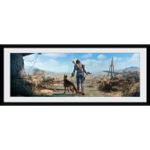 FALLOUT - Framed Print 12x30 - Sole Survivor Female POD*