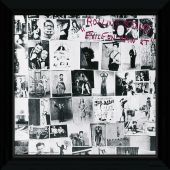 THE ROLLING STONES - Framed Print 12x12 - Exile on Main*