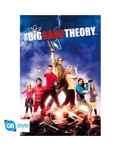 THE BIG BANG THEORY - Poster Maxi 91.5x61 -  Cast