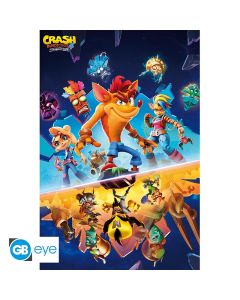 CRASH BANDICOOT - Poster Maxi 91.5x61 It's about time