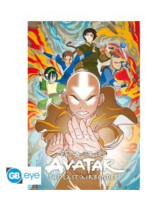 AVATAR - Poster Maxi 91.5x61 - Mastery of the Elements