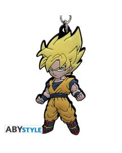 DRAGON BALL - Keychain PVC DBZ/Goku X4