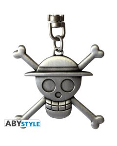 ONE PIECE - Keychain 3D Skull Luffy X2