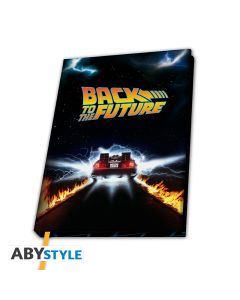 BACK TO THE FUTURE - A5 Notebook DeLorean X4