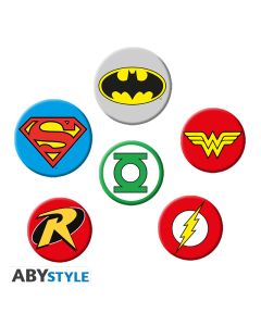 DC COMICS - Badge Pack - Logos X4*