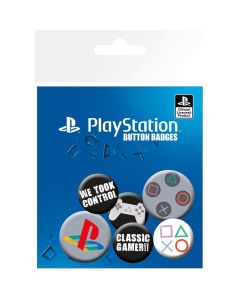 PLAYSTATION – Badge Pack – Mix X4