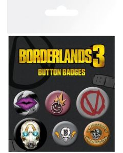 BORDERLANDS 3 - Badge Pack - Icons X4*