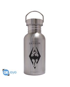SKYRIM - Canteen Steel Bottle - 500ml - Seal of Akatosh